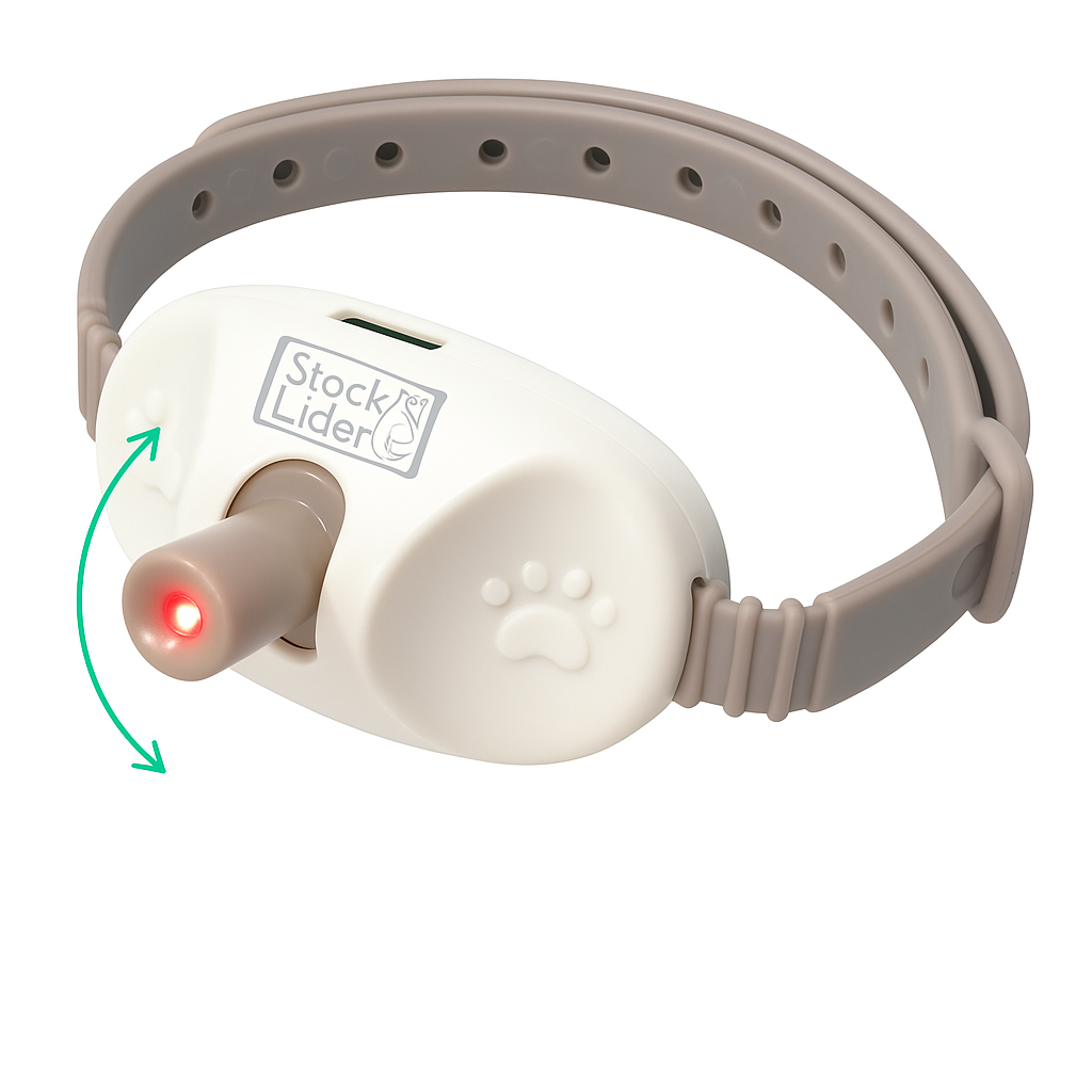 Collar de juego láser para mascotas