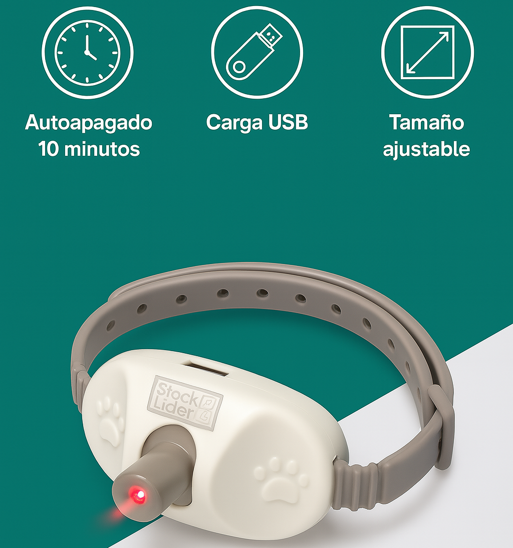 Collar de juego láser para mascotas